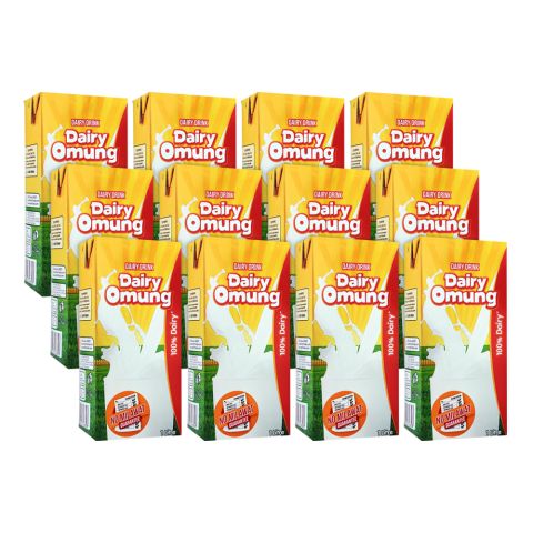 Dairy Omung Dairy Drink, 1 Litre Each, 12-Pack