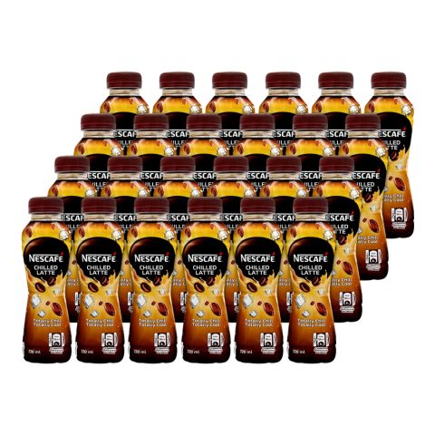 Nestle Nescafe Chilled Latte Coffee Drink, 220ml Each, 24-Pack