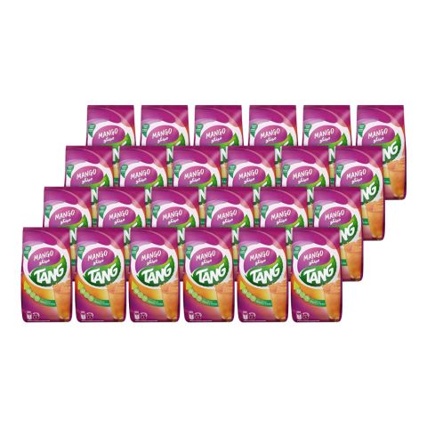 Tang Mango Powdered Drink (Sharbat) Pouch, 375g Each, 24-Pack