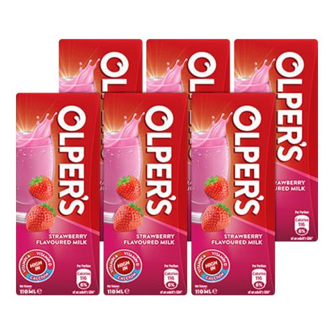 Olper's Strawberry Flavored Milk, 110ml Each, 6-Pack