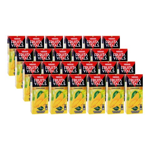 Nestle Fruita Vitals Chaunsa Fruit Nectar Juice, 200ml Each, 24-Pack