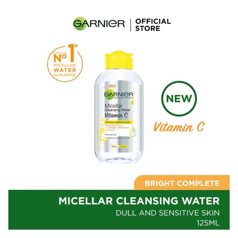 Garnier Skin Naturals Vitamin C Micellar Cleansing Water, 125ml