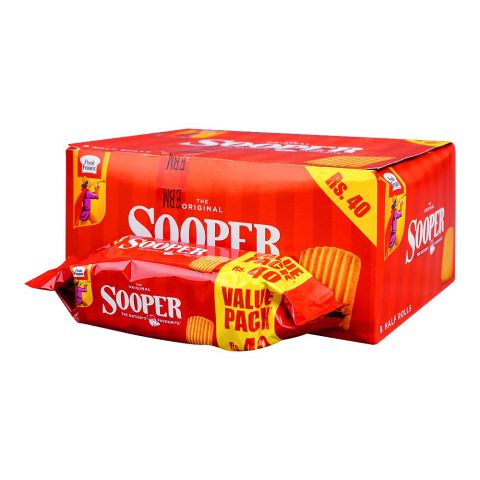 Peek Freans Sooper The Original, 8-Half Roll Pack