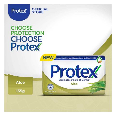 Protex Aloe Antibacterial Soap, 135g