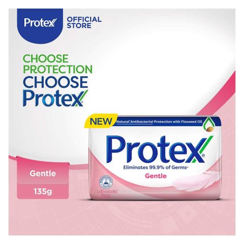 Protex Gentle Antibacterial Soap, 135g