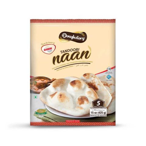 Dawn Doughstory Tandoori Naan 5-Pack, 425g