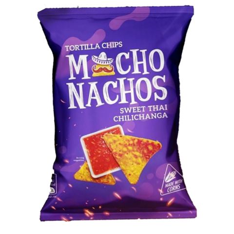 Macho's Sweet Thai Chilichanga Tortilla Chips, 40g