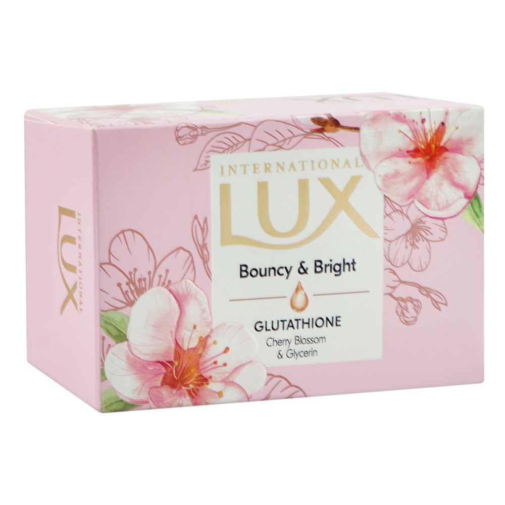 glutathione soap in lahore LUX Gluta Bars for Dullness & Hyperpigmentation, Bouncy & Bright, Infused with & Glycerin, Enhances Radiance & Nourishes the Skin, 130g Glutathione Hikari Ultra Radiant
