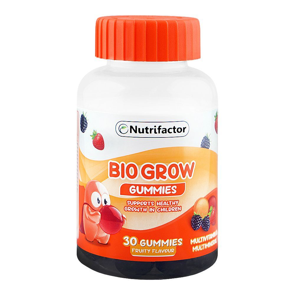 Order Nutrifactor Bio Grow Multivitamin Food Supplement Gummies, 30-Pack Online at Special Price in Pakistan