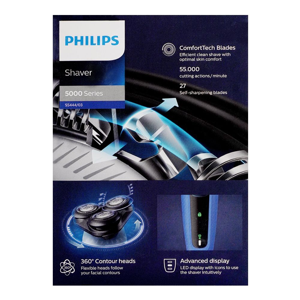 Buy Philips 5000 Series Electric Shaver S5444/03 Online at Special
