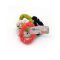 Sandeela Tinies Cotton Linen Round Scrunchies, Multi Color, 01-4013