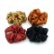 Sandeela Silk Chiffon Classic Scrunchies, Multi Color, 03-4031