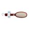 Mira Hair Brush With Steel Pins, Oval Shape, Brown Color, No. 333