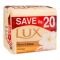 Lux Velvet Glow Jasmine Soap Trio Pack, 3x98g