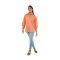 Basix Ladies Western Classic Orange Shirt, LWS-23