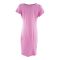 IFG 1-Piece Floral Nightdress, Medium Length Knitted Cotton Nighty, Magenta, 707