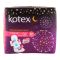 Kotex Total Protection Over Night Wing Pads, 32cm, 9-Pack