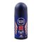 Nivea Men 48H Dry Impact Anti-Perspirant Roll On Deodorant, 50ml