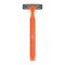 BIC Triple Blade Disposable Razor, Orange, 1 Count