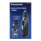 Panasonic Nose & Ear Hair Trimmer, Vacuum Cleaning System, Men's, Wet/Dry, 430K