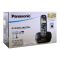 Panasonic 2.4GHz Digital Cordless Phone, Black, KX-TG3611BX