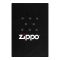 Zippo Lighter, Reg Black/Z-BRDR, 218ZB