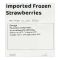 Frozen Strawberries, 500g