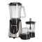 Black & Decker Glass Blender with Grinder and Mincer Chopper, 650 Watts, BX600G