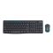 Logitech Wireless Combo Keyboard, Black/Blue, MK275,920-008460