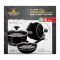 Sonex Glass Lid Deluxe Plus Die Cast Cooking Set, 15 Pieces, 53026