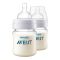 Avent Classic+ Feeding Bottle, 2-Pack, 0m+, 125ml/4oz, SCF452/27