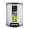 Homeatic Grace Pedal Bin, Soft Close, 5 Liters, Silver, EK-9209-5