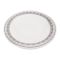 Sky Melamine Deep Plate, Grey, Quarter