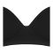 BLS Belva Soft Padded Cotton Teen Bra, Black, 1-Pack BLS-5571