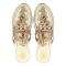 Tory Burch Style Women's Slippers, Golden