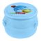 Lion Star Round Pop Lunch Box, 4x3 Inches, Blue, SB-14