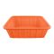 Lion Star Square Basket, Medium, Orange, 15x12x5 Inches, BW-27