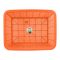 Lion Star Square Basket, Medium, Orange, 15x12x5 Inches, BW-27