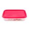 Lion Star Vitto Seal Ware Food Container, Pink, 7.7x5x2 Inches, 480ml, VT-4