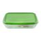 Lion Star Vitto Seal Ware Food Container, Green, 7x4x1.5 Inches, 480ml, VT-4