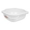 Corelle Square Dish Brushed Stroke Roses With Plastic Lid, 1.41 Liter, 2-Pack, D-48-BSR