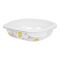 Corelle Oblong Dish Elegant City With Plastic Cover, 1.89 Liter, D-64-EC