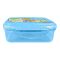 Lion Star Plastic Enzo Clip Lunch Box, 5.7in (H) x 4.1in (W) x 2.2in (D), Blue, SB-33