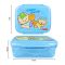 Lion Star Plastic Enzo Clip Lunch Box, 5.7in (H) x 4.1in (W) x 2.2in (D), Blue, SB-33