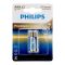 Philips Premium Alkaline AAA Batteries, 2-Pack, LR03M2B/97