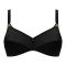 BeBelle Klassilk Dual Layer Bra, Beyond Basics, Black, 1283