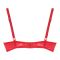 BeBelle Jullia Juvena So-Soft Micro Stripe Bra, Fashion Forever, Red, 1243