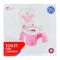 Huanger Toilet For Children With Music, Pink, 18m+, HE0809