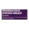 Sabroso Tenderlicious Chicken Breast, 5 Pieces, 500g