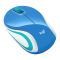 Logitech Wireless Mouse, Blue/White, M187